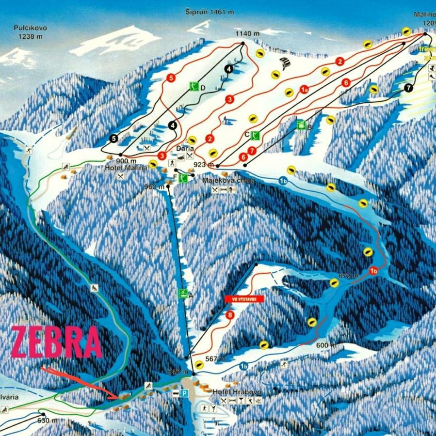 Chata Zebra Rużomberk Zewnętrze zdjęcie